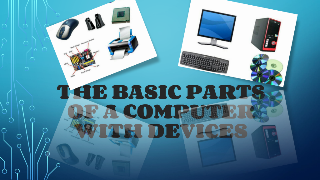 Cover slide of Parts of a Computer