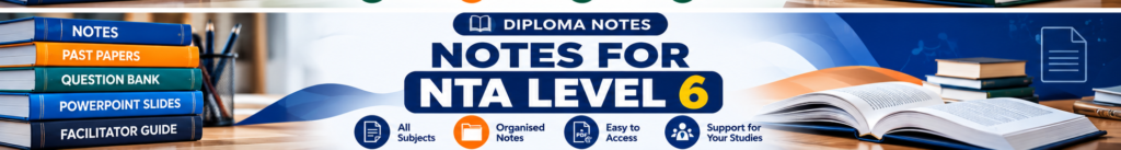 NTA Level 6 diploma health course notes